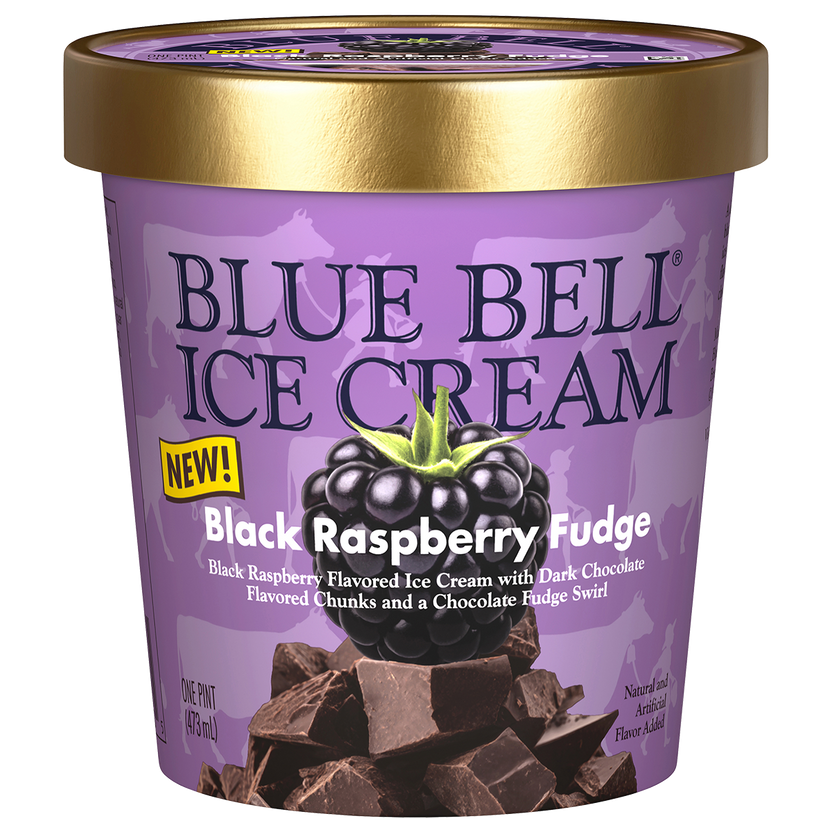 Raspberry Bell Pints – Blue Bell Ice Cream