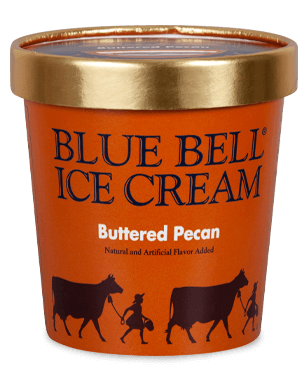 Blue Bell Ice Cream Pints