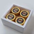 Four Pack Box of Blue Bell Ice Cream Half Gallons