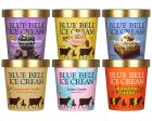 Six Pack Box of Blue Bell Ice Cream Pints